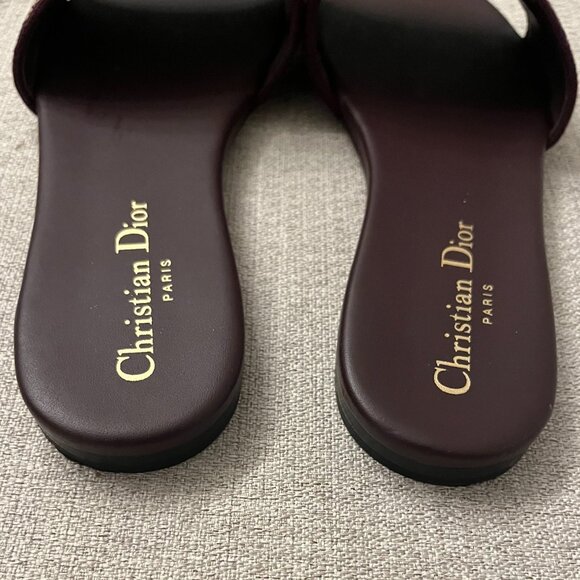 Christian Dior Slide Sandal 37.5 (Size 7) - Picture 4 of 7